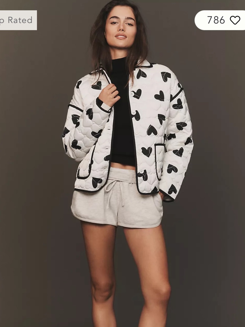 NWT Beach Riot Ulla Quilted Jacket